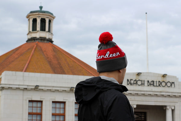 Aberdeen knitted beanie beach ballroom 