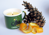 boreal forest essential oil all natural wax camping mug candle