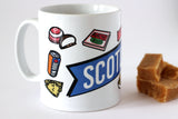 Scotland Junk Food Ceramic Mug
