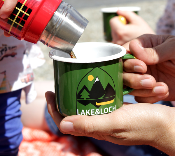 LAKE&LOCH enamel camping mug